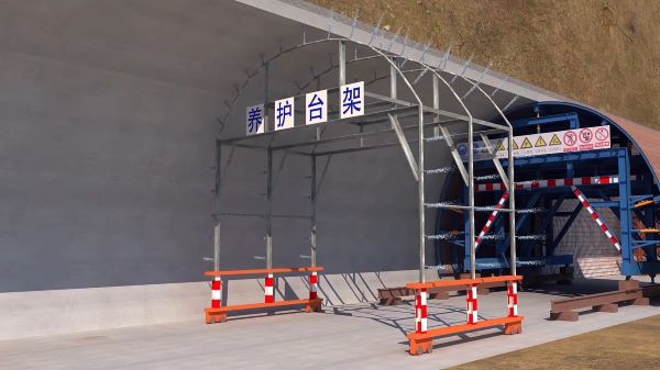 潍城区隧道施工动画制作公司 - 隧道施工工艺和施工方法 - 隧道施工汇报动画视频 - bim 工程施工动画